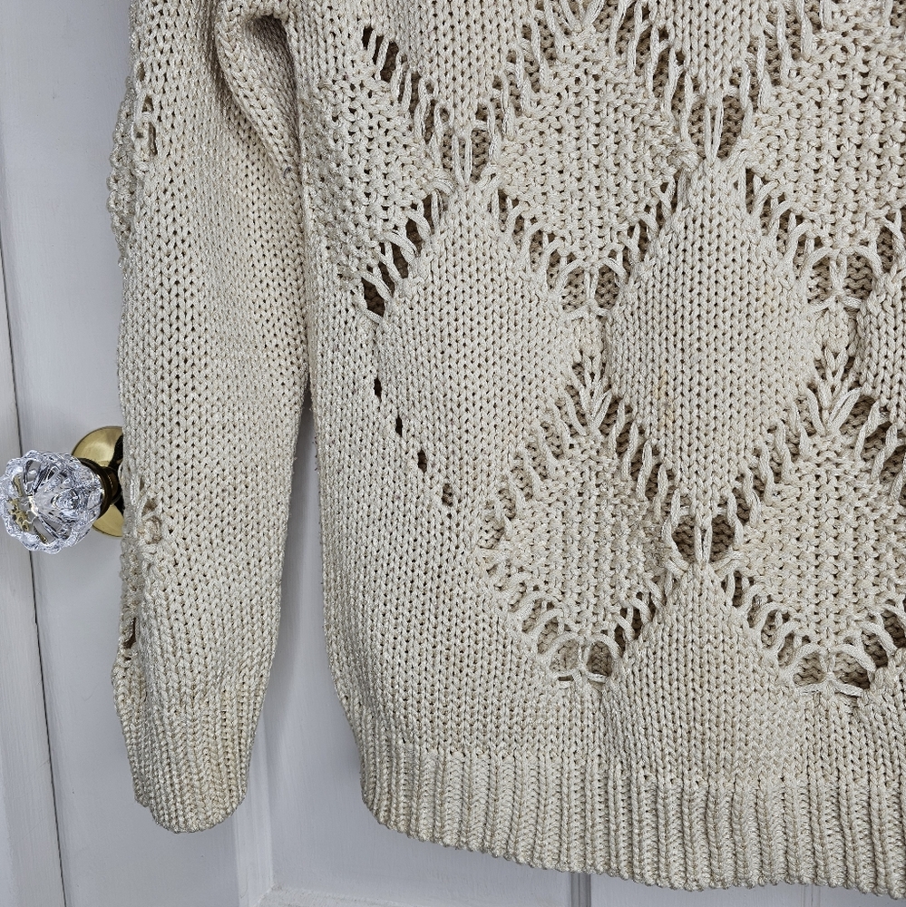 Sandro Open-Weave Knit Jumper - Picture 6 of 12